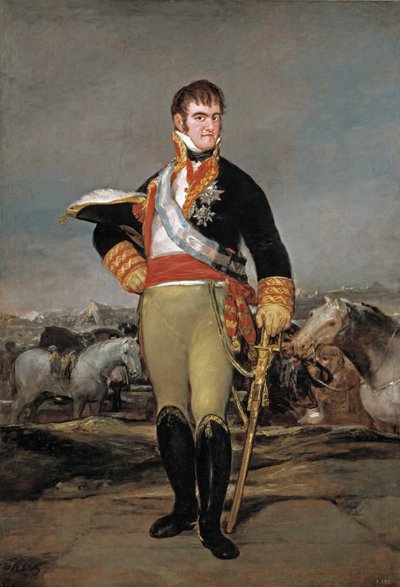 Ferdinand VII. im Lager von Francisco de Goya